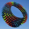 Spike Ring Kite 6m Rainbow-schwarz