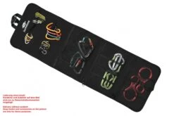 Karabiner-Tasche Schwarz