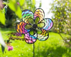 Paradise Flower Rainbow Checker