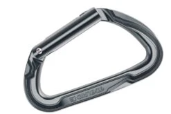 Karabiner Edelrid Pure Straigth Grau